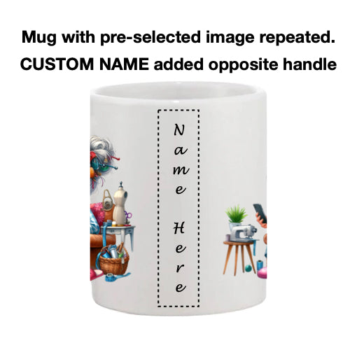 Mug - 11oz - Funny Crafting Grandma 1