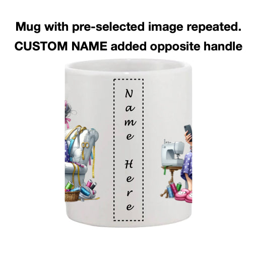 Mug - 11oz - Funny Crafting Grandma 3