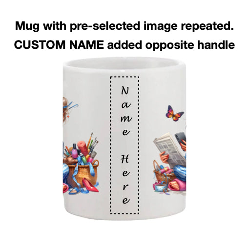 Mug - 11oz - Funny Crafting Grandma 4