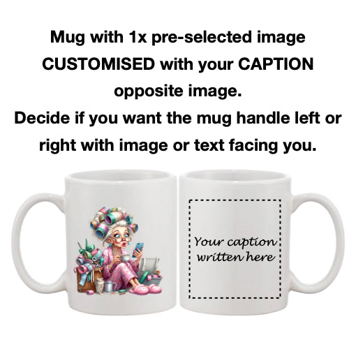 Mug - 11oz - Funny Crafting Grandma 5