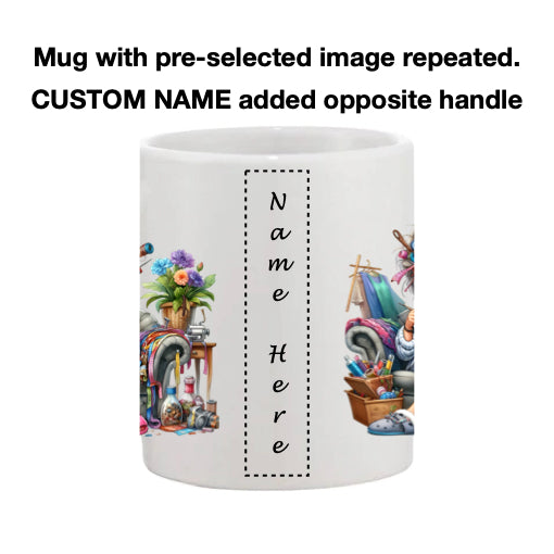 Mug - 11oz - Funny Crafting Grandma 6
