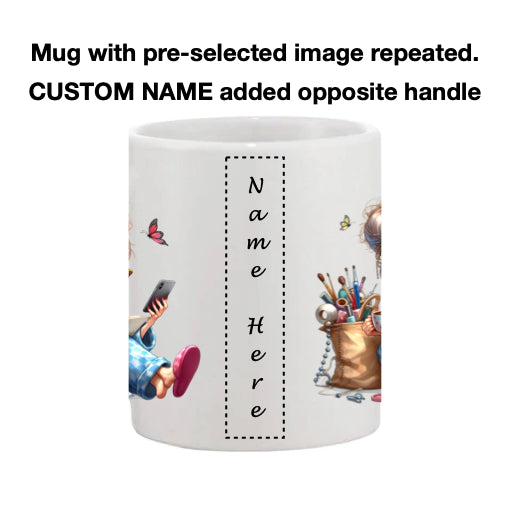 Mug - 11oz - Funny Crafting Grandma 7