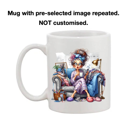 Mug - 11oz - Funny Crafting Grandma 9