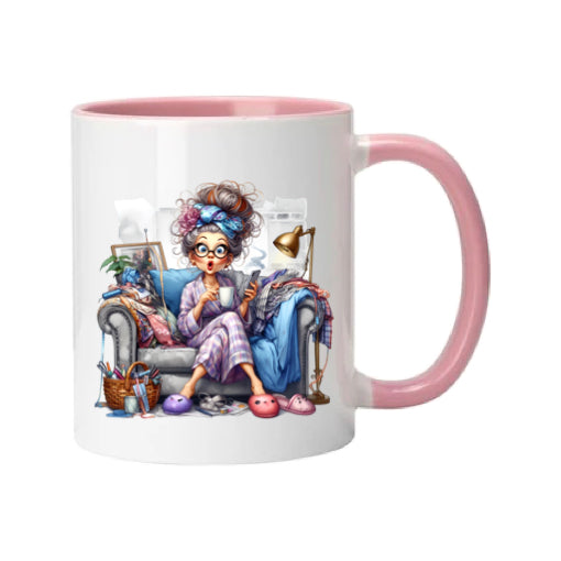 Mug - 11oz - Funny Crafting Grandma 9
