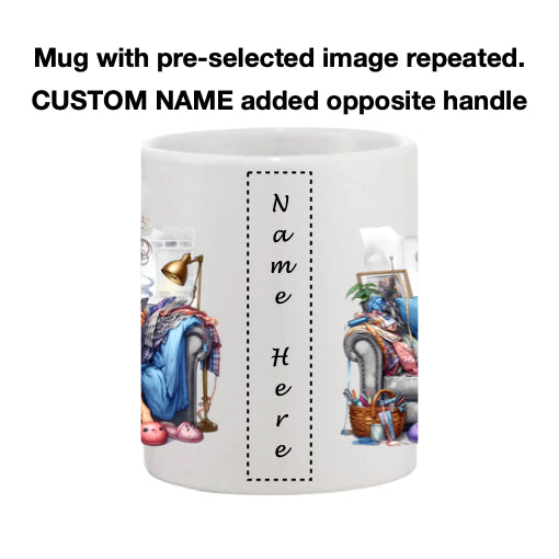 Mug - 11oz - Funny Crafting Grandma 9