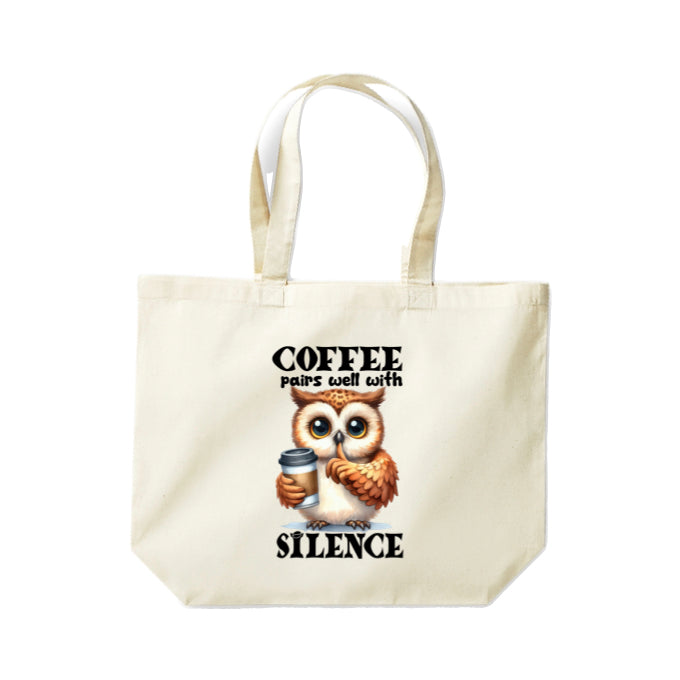 Cotton Tote Bags 18ltr- Sarcastic Quotes with Owls