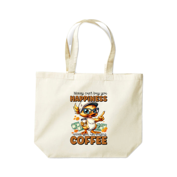 Cotton Tote Bags 18ltr- Sarcastic Quotes with Ducks