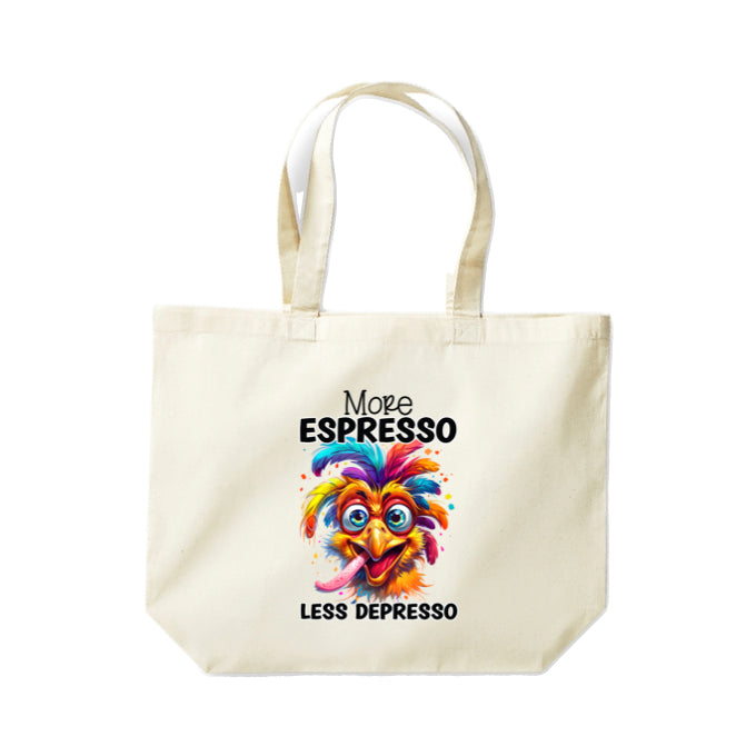 Cotton Tote Bags 18ltr- Sarcastic Quotes with Chickens
