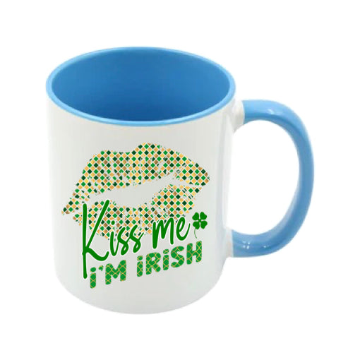 Mug - 11oz - St Patricks Day - Kiss me I'm irish