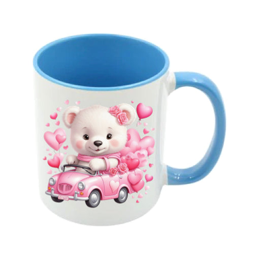 Mug - 11oz - Bear on a swing