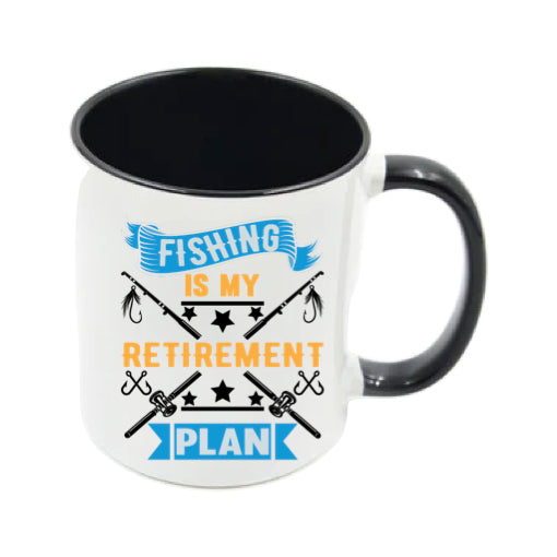 Mug - 11oz - Fishing retired 2