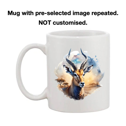 Mug - 11oz - African Safari Wild Animal - Gazelle