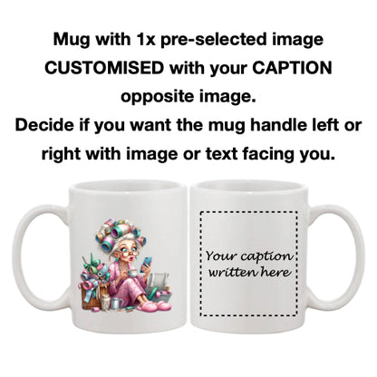 Mug - 11oz - Funny Crafting Grandma 5