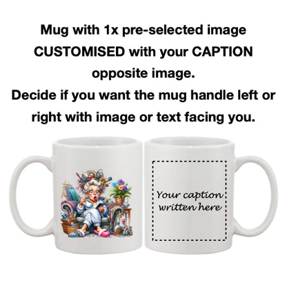 Mug - 11oz - Funny Crafting Grandma 6