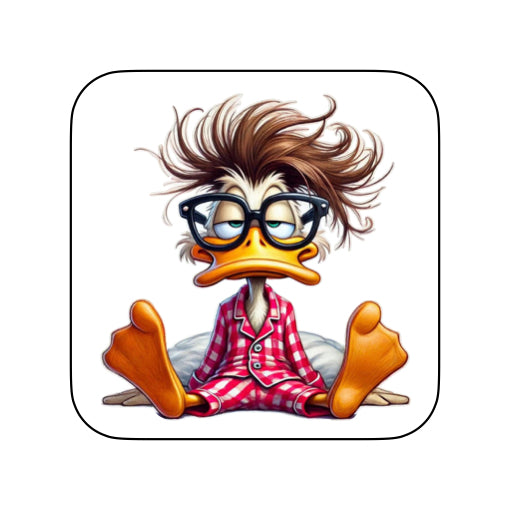 Coasters of Ducks in PJ's