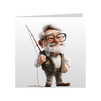 Square Greeting Cards - OAP - Hobbies