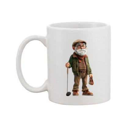 Mug - 11oz - OAP - Old Man Golfing 1