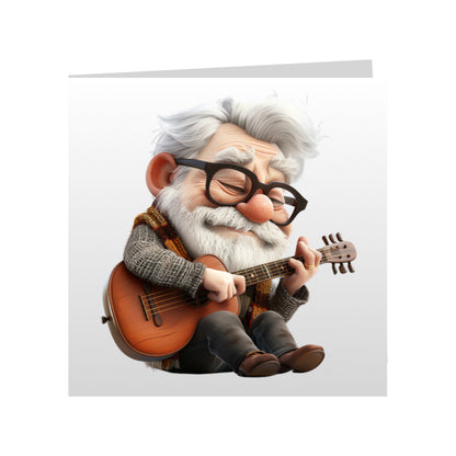 Square Greeting Cards - OAP - Hobbies