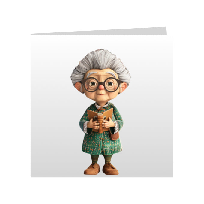 Square Greeting Cards - OAP - Hobbies