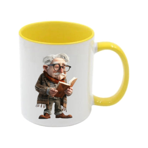 Mug - 11oz - OAP - Old Man Reading