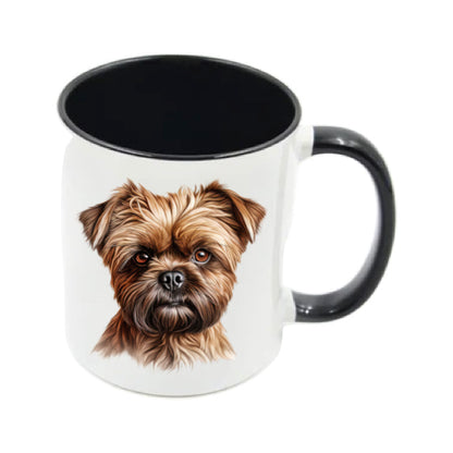 Mug - 11oz - Affenpinscher - brown 2