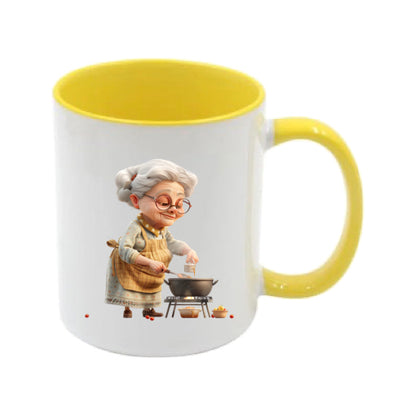 Mug - 11oz - OAP - Lady cooking 1