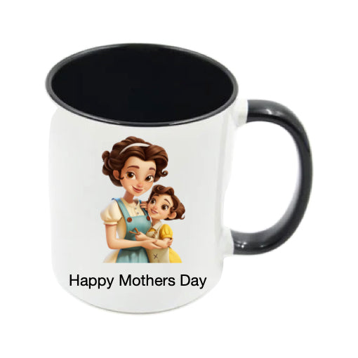 Mug - 11oz - Lady & Girl Hugging 23