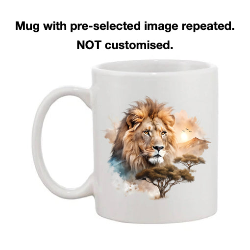 Mug - 11oz - African Safari Wild Animal - Lion